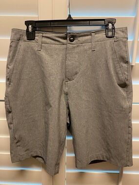 Volcom - Men's Gray Chino Stretch Surf and Turf Shorts